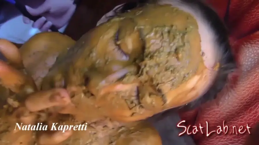 She covered in shit, my ashtray, toilet (Mistress)  [FullHD 1080p] New scat