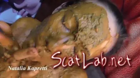 She covered in shit, my ashtray, toilet (Mistress)  [FullHD 1080p] New scat