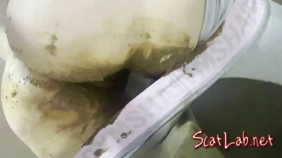 Shark Gym Tights Ruined (Thefartbabes) Poop, Solo [FullHD 1080p] Panty Scat