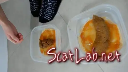 Pancakes with a pile (LucyBelle) Solo, Eat Shit [UltraHD 2K] Farting ScatLab.net