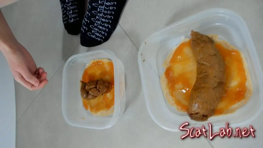 Pancakes with a pile (LucyBelle) Solo, Eat Shit [UltraHD 2K] Farting