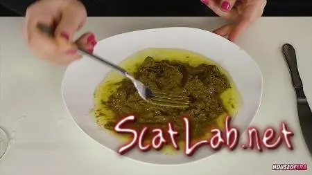 Scat Pee Spitting – Dinner for You (HouseofEra) Extreme, Solo [FullHD 1080p] Eat Shit