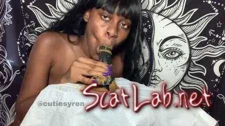 My first taste (CutieSyren) Solo, Shit [FullHD 1080p] Masturbation ScatLab.net
