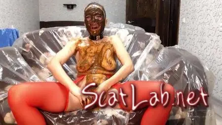 Shitty Milk (ScatLina) Extreme, Solo [FullHD 1080p] Poop ScatLab.net