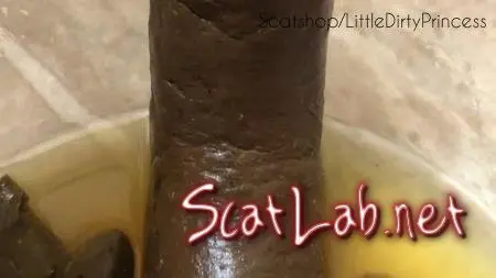 Long thick poop served in a bowl of pee for you (LittleDirtyPrincess) Ass, Big Pile [FullHD 1080p] New scat