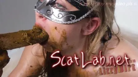 Scatisfaction deep throat scatslut (LizzyDirt) Masturbation, Toys [UltraHD 4K] Solo