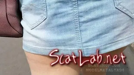 Going to the store, shit in shorts (ModelNatalya94) Scatology, Outdoor [FullHD 1080p] Poop