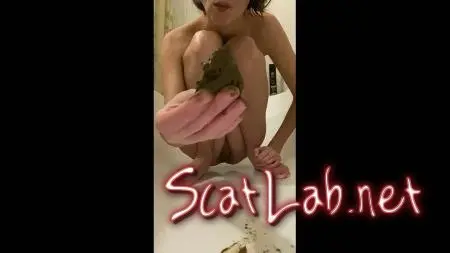 New enema and chew shit (p00girl) Amateur, Solo [FullHD 1080p] Extreme