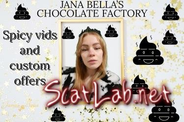 Jana Bella's special edition chocolate milkshake (JanaBella) Masturbation, Teen [UltraHD 4K] Scatshop.com