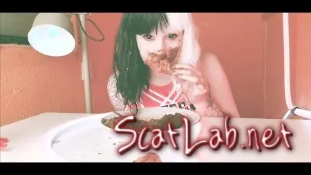 Romantic dinner with shit and diving (DirtyBetty) Teen, Solo [UltraHD 4K] Eat Shit ScatLab.net
