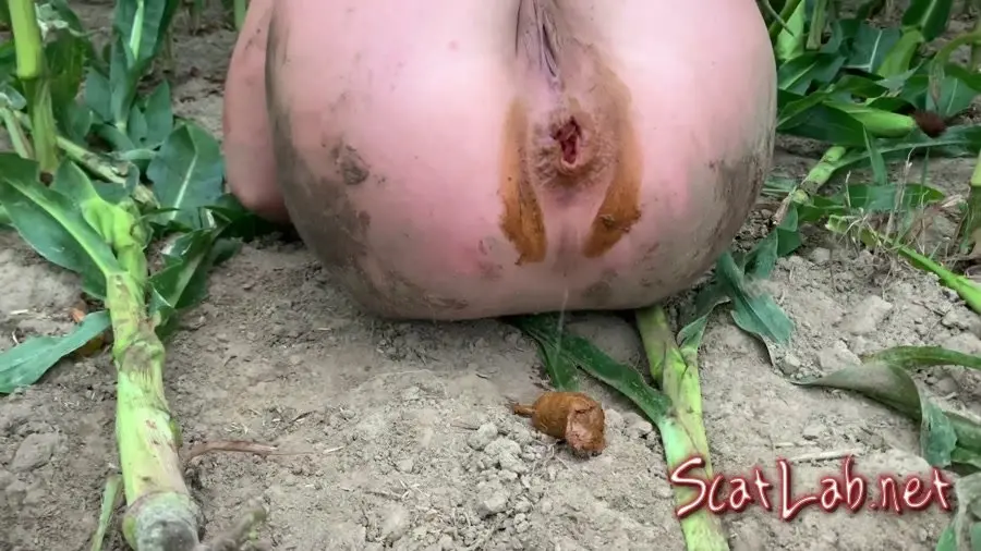 Extremely dirty with rubber boots in the field on the way (Devil Sophi) Solo, Shit [FullHD 1080p] Big pile