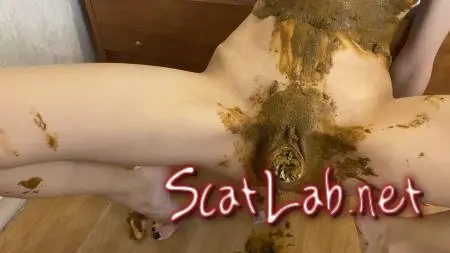 Diarrhea in panties, scat in underwear, panties in pussy (p00girl) Solo, Amateur [FullHD 1080p] Extreme