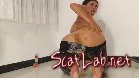 Mess inside leather pants (Scarlethot) Scat, Masturbation [FullHD 1080p] Latex