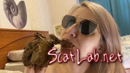 I chew and smear shit, nausea (p00girl) Solo, Eat [FullHD 1080p] Scatshop.com