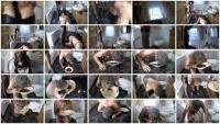 Scat and pee dinner (Lady Chantal) Humiliation, Toilet Slavery [HD 7200p] Scat-Movie-World.com
