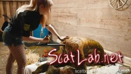 Dung Prison Manure Fetish (Lyndra Lynn) Femdom, Strapon [FullHD 1080p] BDSM ScatLab.net