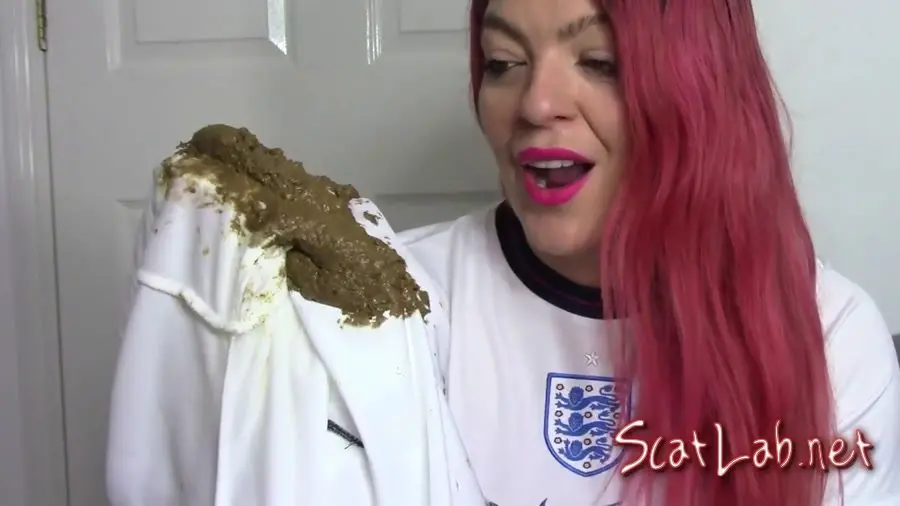 Footy farts and shit (evamarie88) Smearing, Solo [FullHD 1080p] Panty Scat