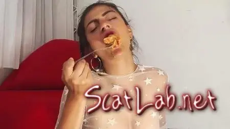 Fucking my ass and shit in the dildo - my poop has a creamy texture ideal for my fru - pantyhose shitty covered (Latin) Toys, Solo [FullHD 1080p] Defecation