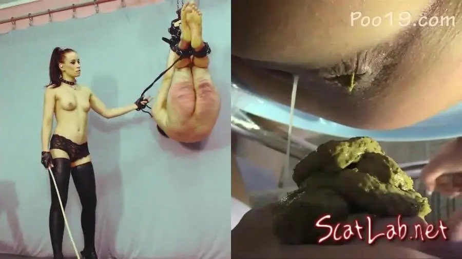 Wretched animal 2 (Femdom) Spanking, Human toilet [HD 720p] FemdomEmpire.com