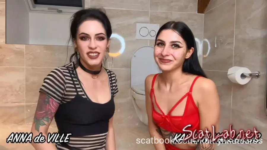 Kaitlyn & Anna's 1st Scat Scene (Kaitlyn Katsaros, Anna De Ville) Abuse, Dirty, Enema [HD 720p] Onlyfans.com / ScatBook.com / KaitlynKatsarosOfficial.com