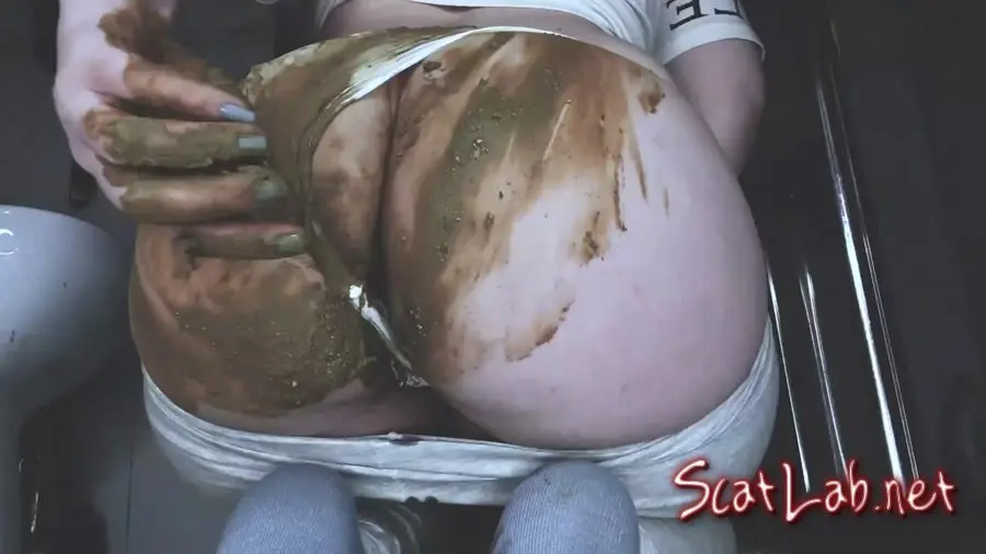Dark Scat Fetish? Huh? (DirtyBetty) Scat, Solo [FullHD 1080p] Panty Scat