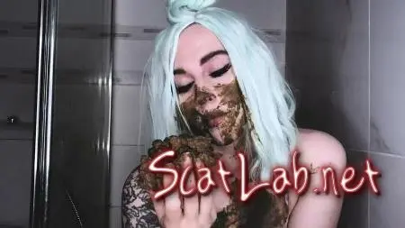 Monstrous wife (Solo) Eat Shit, Defecation [FullHD 1080p] Poop ScatLab.net
