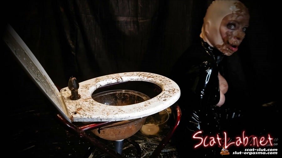 Extreme shit and puke swallowing toilet slave (SlutOrgasma) Milf, Fetish [FullHD 1080p] Toilet Slavery