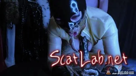 Sloppy shit dildo deepthroat and fucked (SlutOrgasma) Blowjob, Solo [FullHD 1080p] Dirty Anal