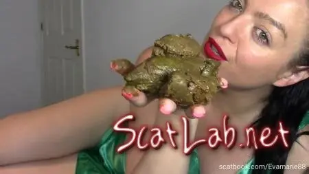 Big hard shit for you (Evamarie88) Smearing, Piss, Solo [FullHD 1080p] Poop Videos
