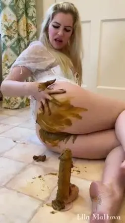 DILDO SHIT FUCKING BLOW JOB (ScatElla) Dildo, Play [HD 720p] Solo