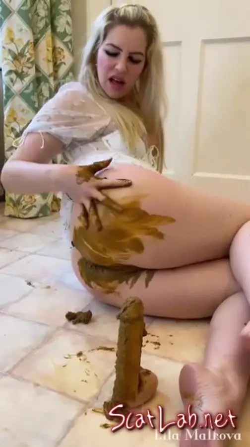 DILDO SHIT FUCKING BLOW JOB (ScatElla) Dildo, Play [HD 720p] Solo