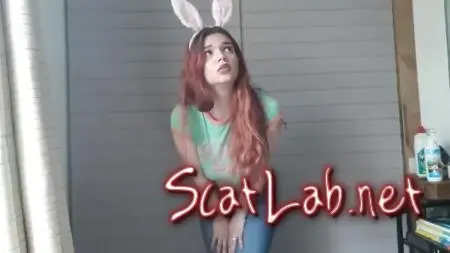 Twerk and poop (Solo) Defecation, Young [FullHD 1080p] Toilet Slavery