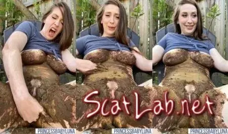 Relaxing Smear With Tasting and Fingering (PrincessBabyLuna) Outdoor, Solo [UltraHD 2K] Femscat.com / Scatbook.com