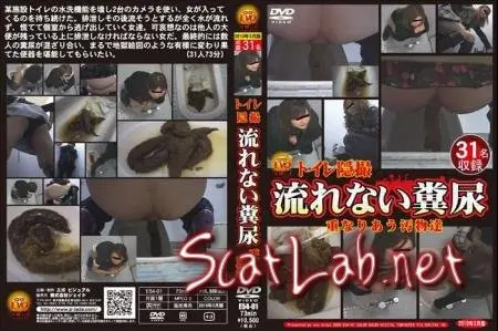 E54-01 Spycam pooping. Broken over flooded toilet. (Jade scatSpy camera) [SD]