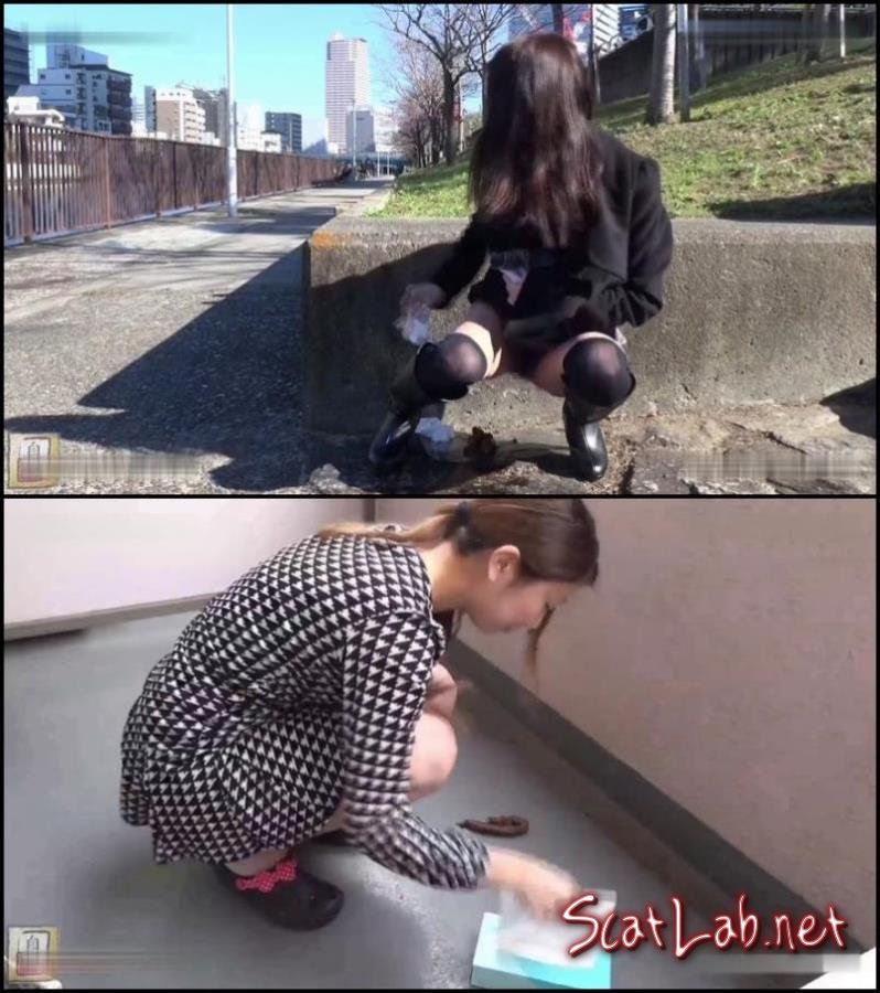 BFJG-23 Self filmed girls poop in public places. (Jade scatPooping) [FullHD 1080p]