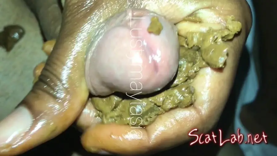 Pissed, farted, and shitted on a white pig (Seduction) Kaviar, Scat [FullHD 1080p] Handjob