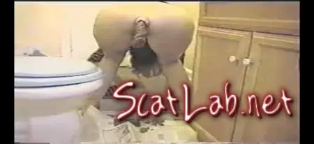 Amateur teen taking a shit (ScatGirl) Teen, Shit [SD] Solo