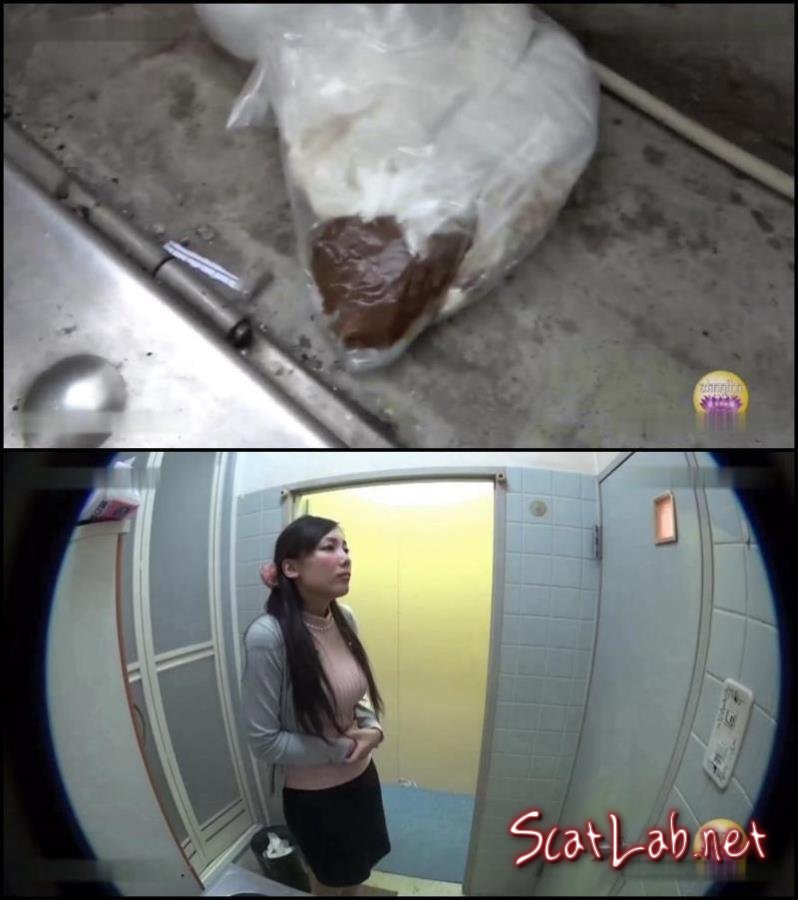 BFSL-01 Blocked toilet girls accident defecates in public. (DesperationDiarrhea) [FullHD 1080p]