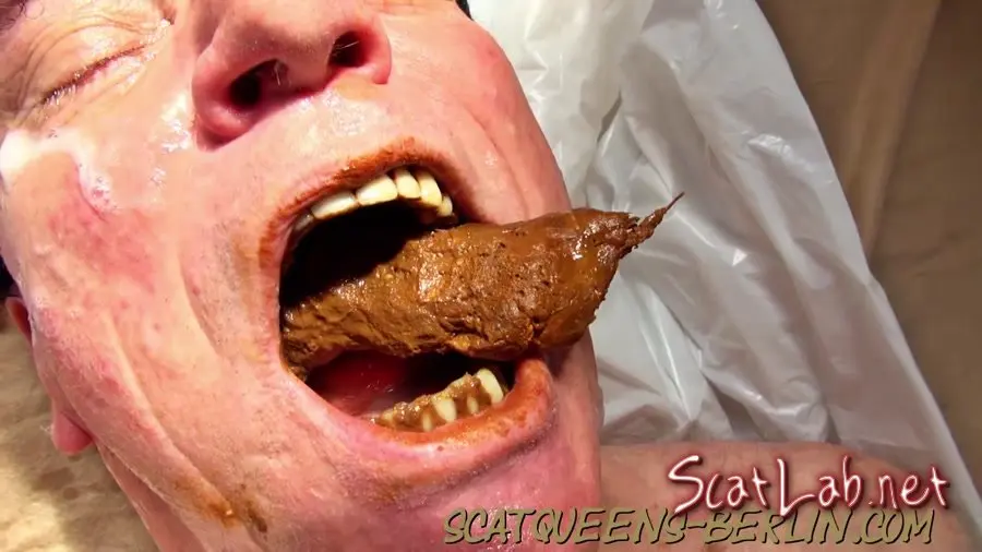 Slave Cunt Tortured and Shit into Mouth P2 (Scatqueens-Berlin) Toilet Slavery, Eat [HD 720p] Femdom