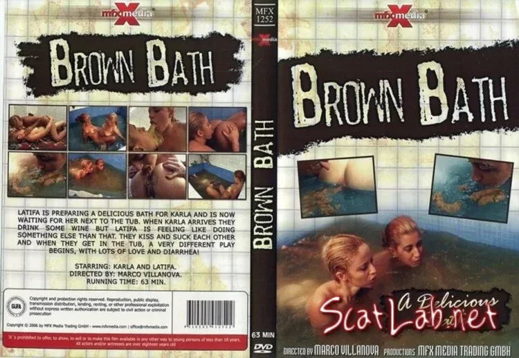 Brown Bath (Latifa, Karla) Scat, Lesbian [DVDRip] MFX Media