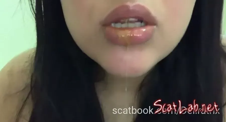 Eating fresh shit (Scat Girl) Eating, Solo [SD] Scatbook