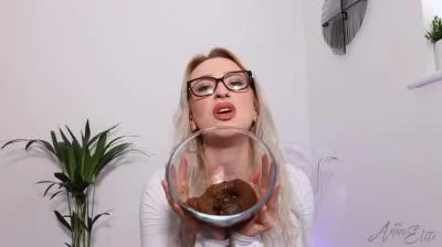 Mistress prepared you a cock castle and a plate of shit (Anna) Solo, Blonde [HD 720p] Stars Scat