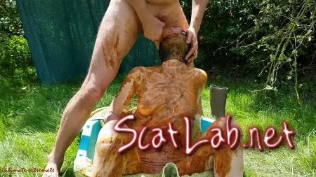 Amateurs hot scat session in the pool (Smearing) Domination, Blowjob [FullHD 1080p] Outdoor Scat