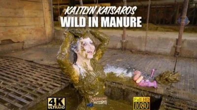 Wild in Manure (Kaitlyn Katsaros) Dildo, Dung Pile [FullHD 1080p] Manurefetish.com