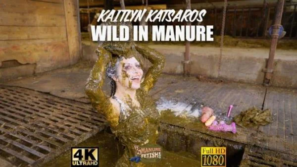 Wild in Manure (Kaitlyn Katsaros) Dildo, Dung Pile [FullHD 1080p] Manurefetish.com