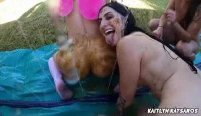 Kaitlyn Katsaros, Miss Demeanor, Keira Croft, Catalina Ossa, Natalie Brooks, Isabel Moon, Lucy Sunflower, Raven Maddoxx, and Raven Vice - 9 Girl Scat Orgy ()  [HD 720p] Scathd.com