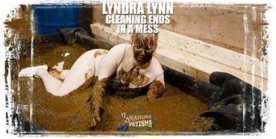 Cleaning ends in a mess (Lyndra Lynn) Cow Shit, Masturbate [HD 720p] Manurefetish.com