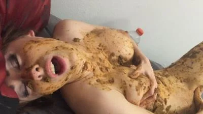 Playing With My Boyfriends Sexy Naked Girl Giant Poo (Jessica) Solo, Masturbation [HD 720p] Smearing