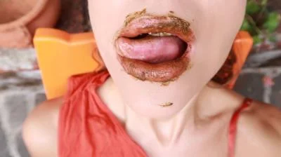 Quite a Mouthful (Sabrina Dacos) Defecation, Solo [FullHD 1080p] Scatting