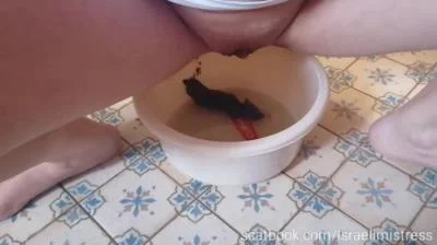 Lie down and eat it all (Mistress Jardena) Kaviar, Humiliation [HD 720p] Scatbook.com